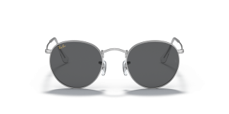 Ray-Ban 3447 round metal 9198b1 argento